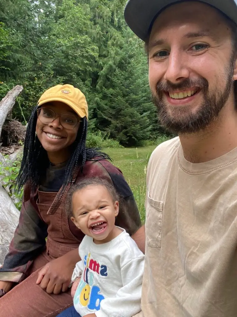 Village Collective owners Robbie, Torey and their daughter, Miraley